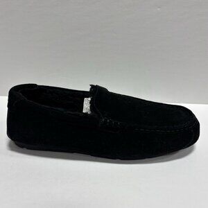 Koolaburra Men’s Tipton Black Suede Slippers, Size 13 M